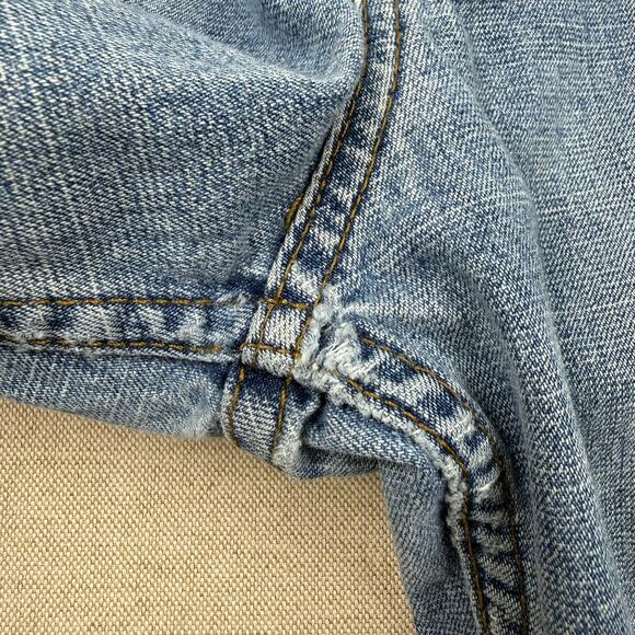 Aeropostale Bootcut Jeans Juniors 9/10 Blue Denim Vintage Y2K Fairy Grunge - Picture 11 of 11